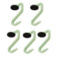 thumbnail image 2 of YAOMOBB Table Hangers 5 Pcs Desk Hanging Hooks Strong Load Bearing and Punch Free Non Slip Firm Support for Space Saving Student Table Storage, 2 of 7