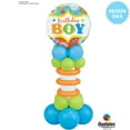 thumbnail image 2 of 18 inch Birthday Boy Circus Stars Qualatex Foil Mylar Balloon - Party Supplies Decorations, 2 of 2