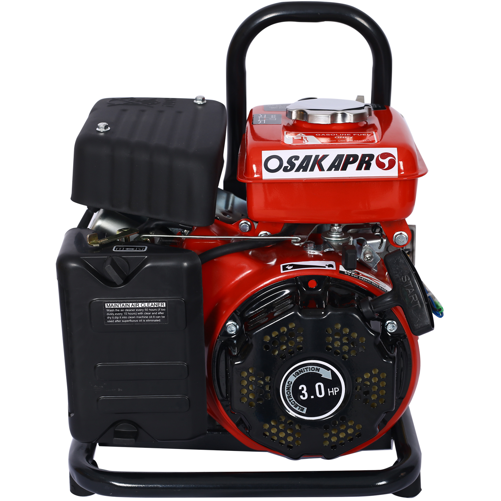 Huloretions Shallow Well Pump,Gas Powered Water Transfer Pump,Portable Petrol Well Pump For Garden Farm Irrigation,powerful 3HP 79.8cc 4-Stroke Engine 3 Horsepower Garden Pump