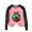 Pink, variant on Wancir Women Cute Sweatshirt Christmas Sparkly Sequin Print Shirt Crewneck Long Sleeve Pullover Sweatshirts Tops