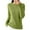 Green, variant on tarylea Womens Tops Crew Neck Ribbed Knitted Sweater Solid Color Long Sleeve Pullover Casual Loose Fall Stretch Comfy Dailywear Tops