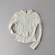 thumbnail image 3 of Chaqueta de manga larga para deportes al aire libre para mujer, ropa de Yoga delgada, cárdigan de secado rápido con cremallera, cuello alto, chaqueta para correr, Fitness, Top, 3 of 6
