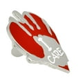 thumbnail image 2 of PinMart's I Care Volunteer Heart and Hand Lapel Pin, 2 of 3