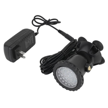 Black Aquarium Led Lighting Multicolor 36 Led Underwater Spot Ligh Landscape Lamp