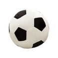 thumbnail image 4 of Juguete de peluche CUTICAT cojín temático deportivo en forma de fútbol negro 20cm, 4 of 8