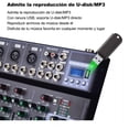 thumbnail image 4 of Amdohai 7 Bluetooth Portable Audio Mixer w/USB DJ SoundF7 Mixing, 4 of 8
