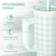 thumbnail image 4 of Vaso SANDJEST de acero inoxidable aislante de 40 oz con asa, 4 of 9