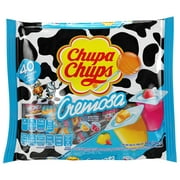 Chupa Chups 2 Assorted Fruity Flavor Cremosa Lollipops, 16.9 Oz, 40 Count Packet