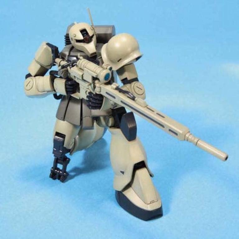 Bandai HG 1/144 Zaku I Sniper Type, Plastic Model Kit, Mobile Suit