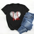 thumbnail image 4 of Birdeem Blouse T-Shirt à Manches Courtes Col Rond Imprimé Ample pour Femmes, 4 of 5