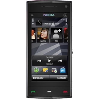 Nokia X6 16GB 16 MB Smartphone, 3.2" LCD640 x 360, 128 MB RAM, Symbian OS 9.4, Black
