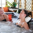 thumbnail image 3 of TRC Recreation Super Soft Closed Cell Foam Weighted Spa & Bath Pillow, Blue, 3 of 8