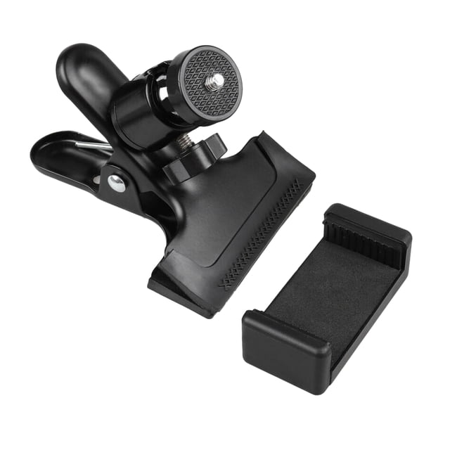 Soporte para teléfono móvil Sunnimix soporte de montaje Abrazadera para celulares negro
