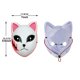 thumbnail image 2 of Injueey Máscara Demon Slayer Tanjirou, Sabito Mascarilla, máscaras de Anime Makomo, máscaras de Cosplay, disfraz de Halloween, máscaras LED Kits de decoración para fiestas, 2 of 5