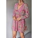 thumbnail image 4 of Vestido De Moda Para Mujer, Vestido Con Cuello En V Elegante Para Ir De Compras Para El Trabajo ANGGREK Otros, 4 of 8