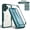 Darkgreen, variant on Allytechgroup for iPhone 17 Case with Built-in Screen Protector, Full Body Protection Hard Acrylic Back Lightweight Scratch Resistant Clear Shockproof Cover for iPhone 17, Black