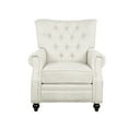 thumbnail image 2 of Beige Fabric Recliner Chair For Leisure Time - 36.84 In. D, 39.67 H, 31.85 W, 71.63 Lb Weight Comfortable Height, Depth, Width,, 2 of 6