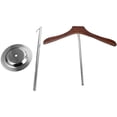 thumbnail image 1 of HEALEEP Portable Clothes Rack Clothing Display Wood Wrinkle-Free 1Pack, 1 of 8