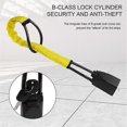 thumbnail image 3 of Car Steering Wheel Lock Anti-Theft Steel Cable with Seat Belt Buckle Lock for Most Vehicles SUVs Trucks, 3 of 5