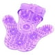 thumbnail image 4 of Guante de masaje Soidarity PVC 9 bolas de acero en forma de palma masajeador de mano rodante Morado, 4 of 6