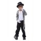 thumbnail image 1 of Michael Jackson Halloween Party Fancy Dress Cosplay Costume 3-16 Years Kids Boys Girls Performance Outfits Set, 1 of 5