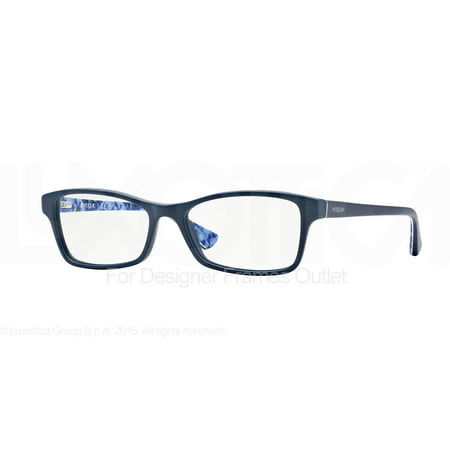 VOGUE Eyeglasses VO 2886 2225 Matte Blue 51MM - Walmart.com