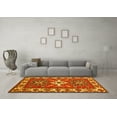 thumbnail image 3 of Ahgly Company Indoor Rectangle Geometric Yellow Traditional Area Rugs, 2' x 5', 3 of 4