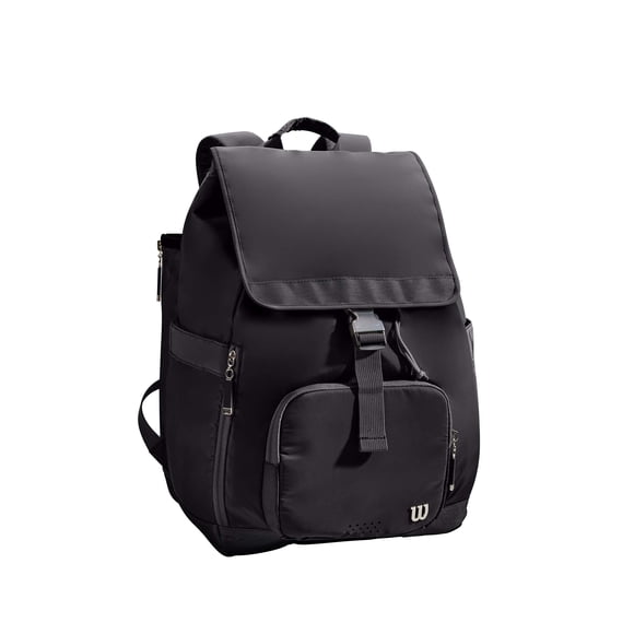 Mochila WILSON para Mujer Plegable Negra con Bolsillos