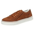 thumbnail image 6 of Oyedens Platform Low Top Fashion Sneakers for Women Girls Casual Flats Canvas Shoes Play Sneakers, 6 of 7