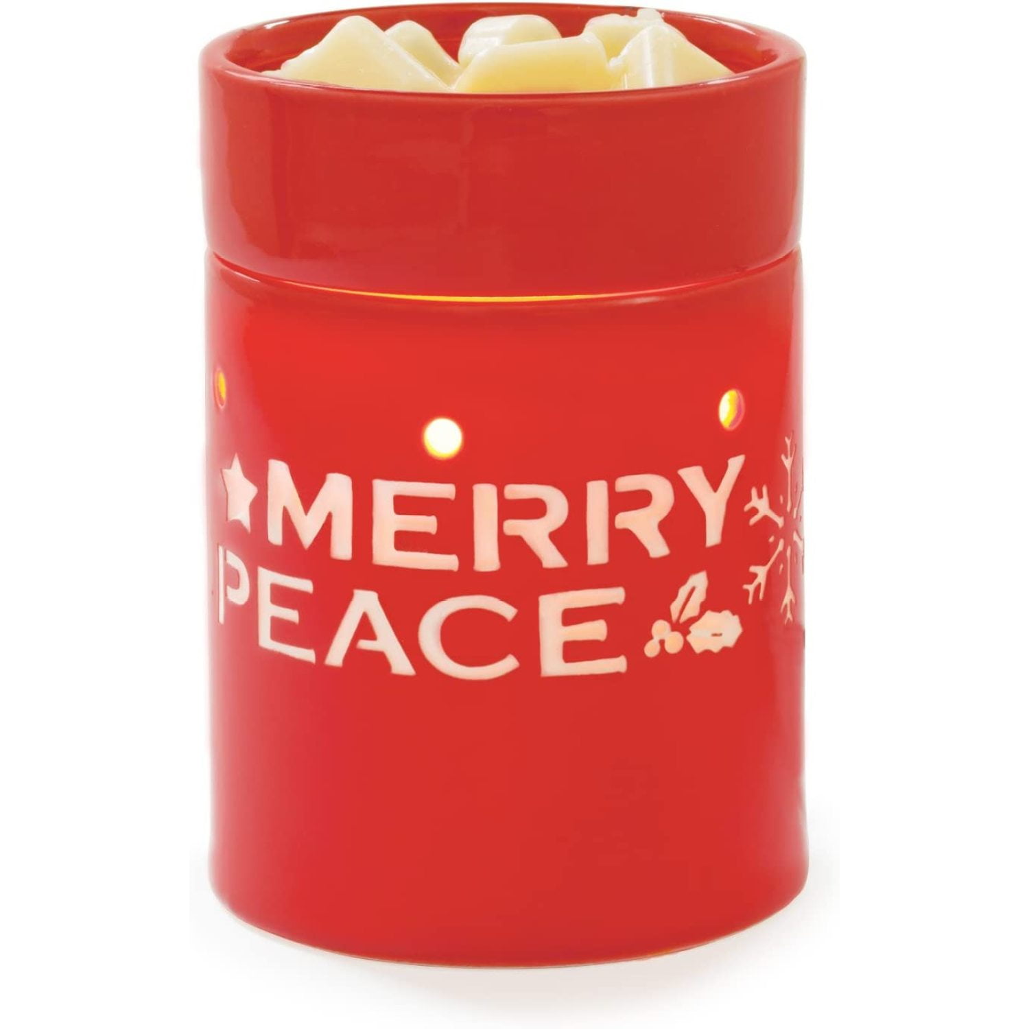 Candle Warmers Illumination Candle Warmer Seasons Greetings, A