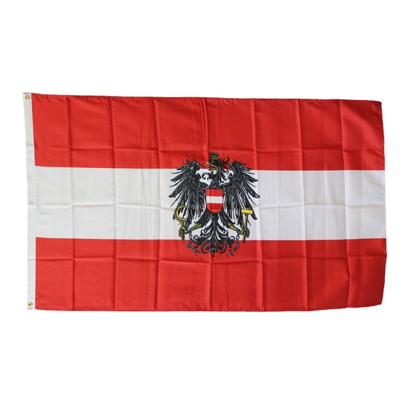 Austria - 3'X5' Polyester Flag (Eagle)