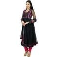 thumbnail image 5 of Atasi Womens Readymade Black Anarkali Suit With Dupatta Salwaar Kameez Indian Bollywood Dress - Custom Clothing, 5 of 9