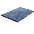 thumbnail image 7 of FUDAKUNA Soft Thickened Blue Chenille Bathroom Rug Anti-Slip Absorbent 20 x 32inch Fluffy Microfiber Bath Mats, 7 of 7