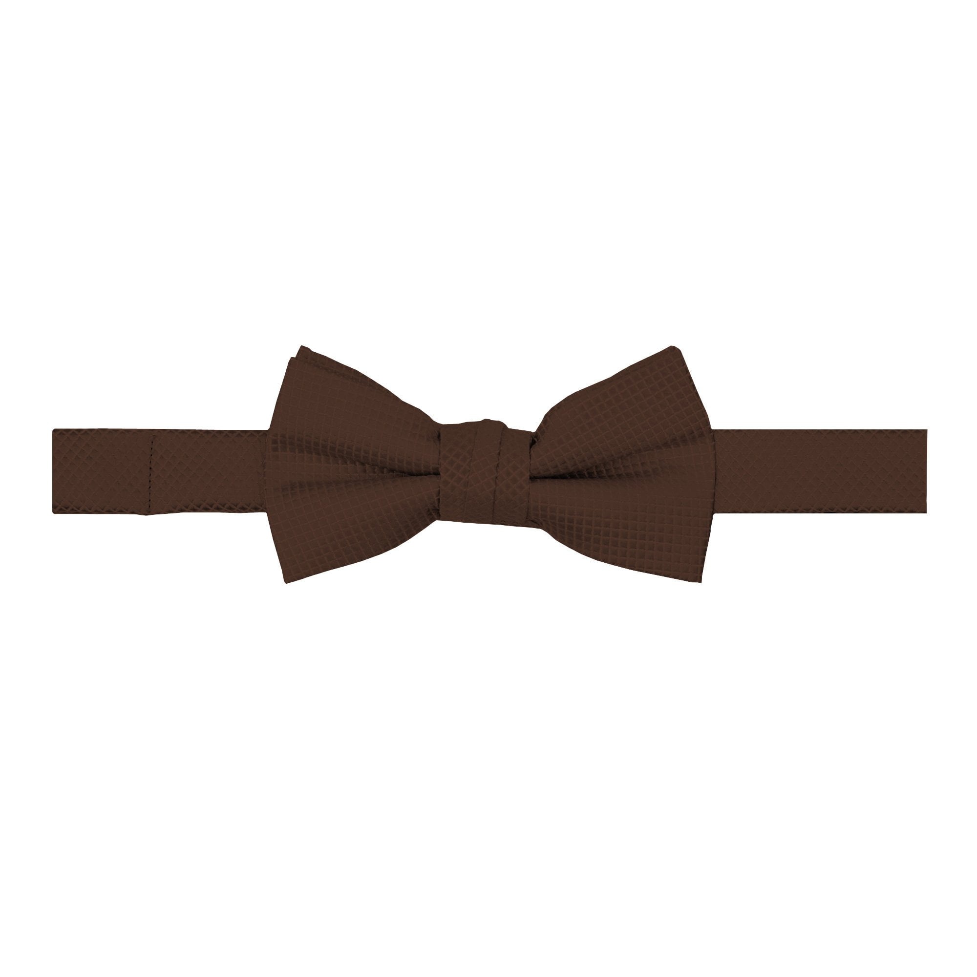 Pale Yellow Jacob Alexander Boys Woven Subtle Mini Squares Adjustable Pre-Tied Banded Bow Tie 