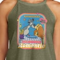 thumbnail image 3 of Lady and the Tramp - Delicously Romantic - Juniors High Neck Tank Top, 3 of 5