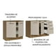 thumbnail image 4 of Alacena Gabinete Bajo Madesa Agata 200cm Con Tarja MC, 4 of 9