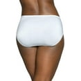 thumbnail image 4 of 3 Pairs Vanity Fair Women's Illumination Hi Cut Panties, 13108, White, Size 5, 4 of 5