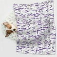 thumbnail image 6 of Sigee Lavender Flowers for Pet Blanket for Dog Cat Puppy Blanket Cat Blankets for Small and Medium Pets-Medium, 6 of 8