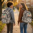 thumbnail image 2 of KUIFORTI Duck Camouflage School Bag with Lunch Bag Girls Backpack Set 4Pcs Kids Bookbag Pencil Pouch Suitable for Elementary Primary Middle School Back to School Supplies, 2 of 7
