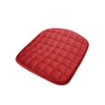 thumbnail image 6 of Gmogad 1pc Car Seat Cushion, Premium Comfort Memory Silk Wadding, Non-Slip Rubber Bottom With Storage Pouch, Car Seat Pad Universal Red, 6 of 6