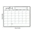 thumbnail image 3 of Refrigerator Blank One Month Planner Magnetic Dry Erase Wall Calendar Whiteboard, 3 of 6