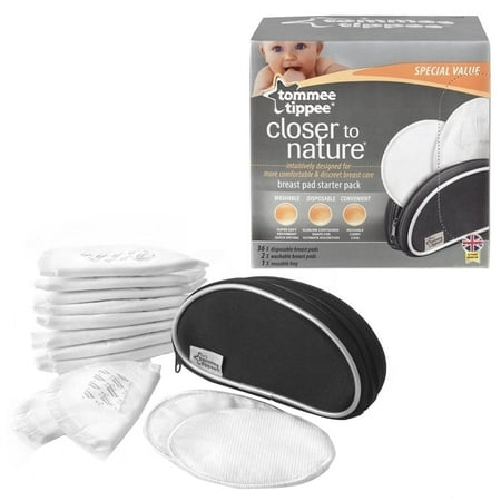 - Tommee Tippee Closer To Nature Breast Pad Starter Pack