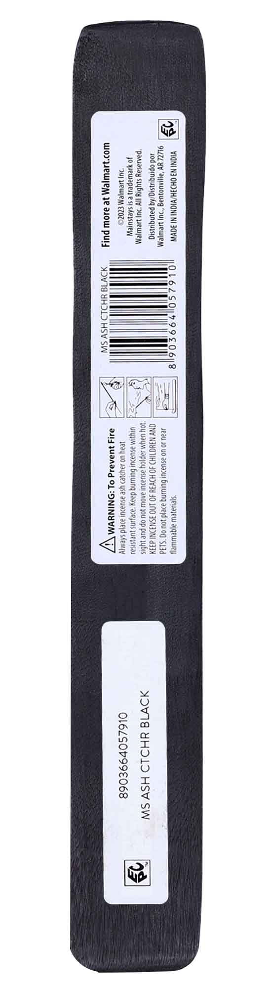 (2 pack) Mainstays Incense Ash Catcher, Black