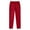 Brick Red, variant on Casual Pants for Men Mens Hop Pants Casual Solid Color Track Lace Up Workout Pants With Pocket with 6