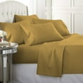thumbnail image 2 of Luxury Home Super-Soft 1600 Series Double-Brushed 6 Pcs Bed Sheets Set (King, Gold), 2 of 4