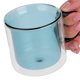 thumbnail image 1 of Taza de leche Jadeshay de doble capa 250 ml de Vidrio resistente al calor, 1 of 12