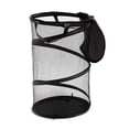 thumbnail image 2 of vnanda Lightweight Laundry Basket for Easy Carrying Breathable Foldable Laundry Basket with Drawstring Opening Durable Polyester Cloth Dirty for Storage, 2 of 8
