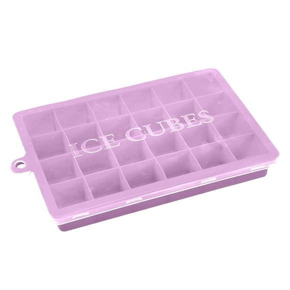 Dvkptbk Ice Cube Tray Camper Must Haves Silicone Ice Maker 24-Cube Ice Tray Ice Mold Storage Container Lightning Deals of Today - Summer Savings Clearance on Clearance