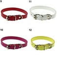 thumbnail image 7 of UDIYO Faux Leather Pure Color Cute Dog Pet Cat Puppy Collar Neck Adjustable Buckle, 7 of 7