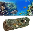 thumbnail image 4 of Aquarium Tree Trunk Ornament, Natural Resin Fish  Tree Trunk Decorations  For Amphibians For Reptiles For Reptiles  For Small Lizards For Aquarium, 4 of 8